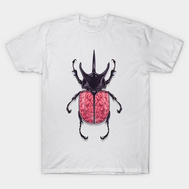 BeetleBrain T-Shirt by Kensuke